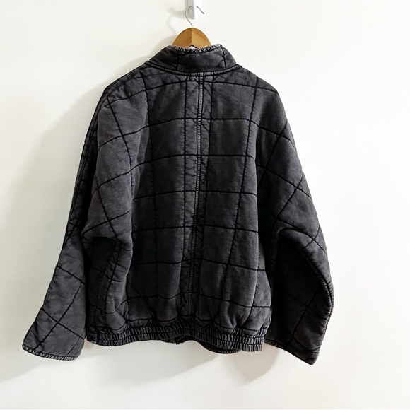 Free People Dolman Quilted Knit Jacket - Picture 6 of 7